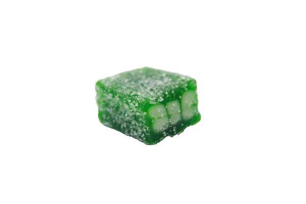 Bulk Candy - Sour Green Licorice Cubes