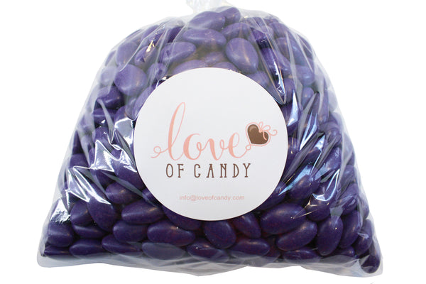 Bulk Candy - Purple Jordan Almonds