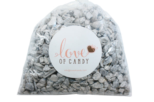 Bulk Candy - Chocolate Rock Candy - Gray