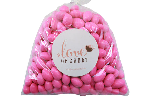 Bulk Candy - Pink Chocolate Almonds